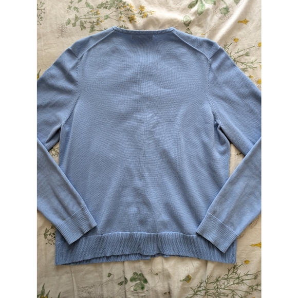 Lands' End Floral Embroidered Cardigan - Picture 2 of 3